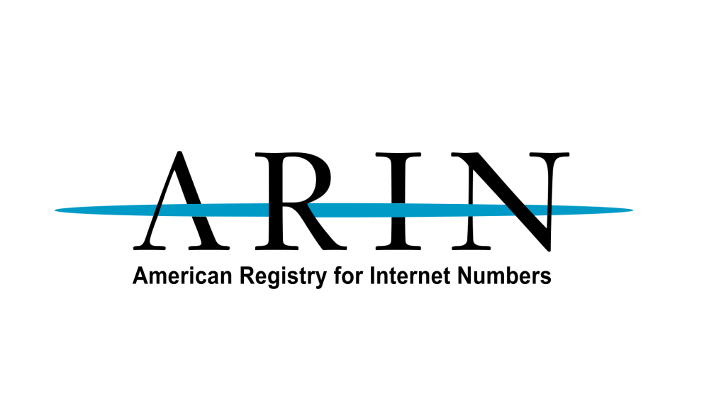 ARIN IPv4 address allocation region logo for North America